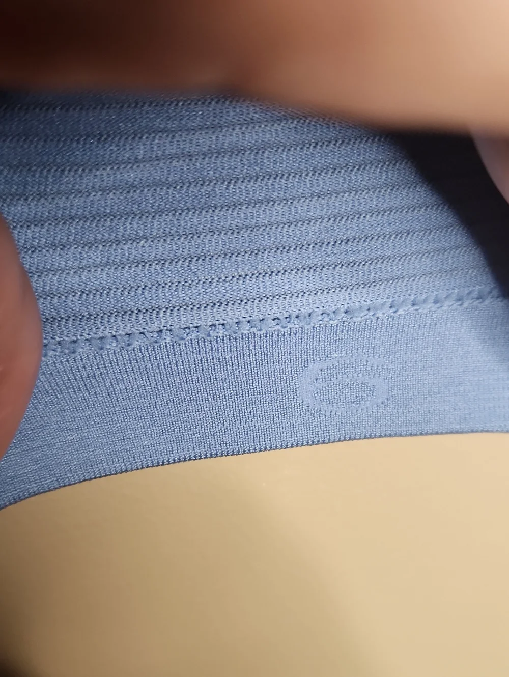 lululemon Swiftly Tech Cropped Long Sleeve Shirt 2.0 In Blue Willow(?). Size 6.